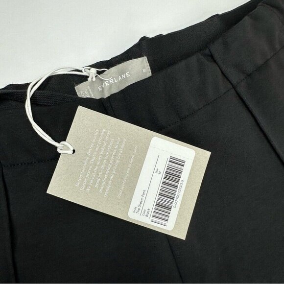Everlane Women’s‎ NWT Black Minimalist Luxury The Dream Pant Med/W29/L27 - Picture 5 of 11